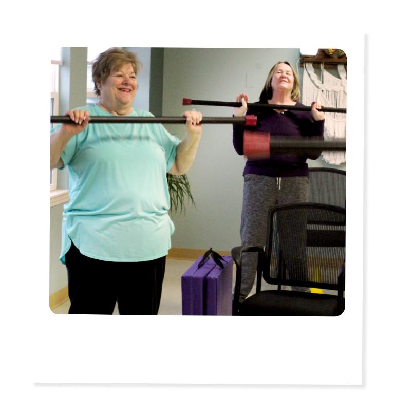 Home exercise equipment package